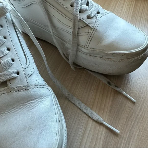 Vans Stacked Leather Platform - Picture 3 of 5